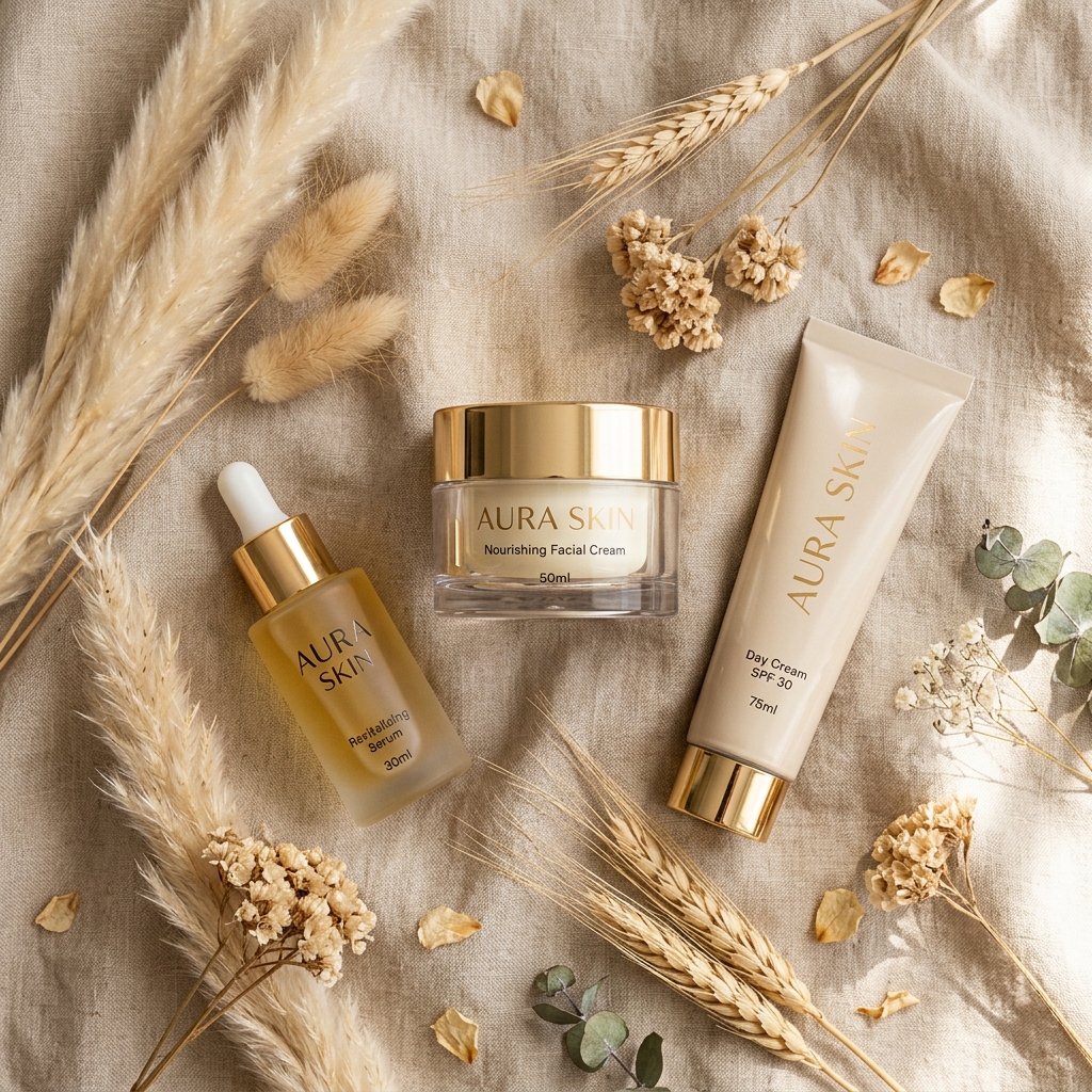 Beauty cream ad creative